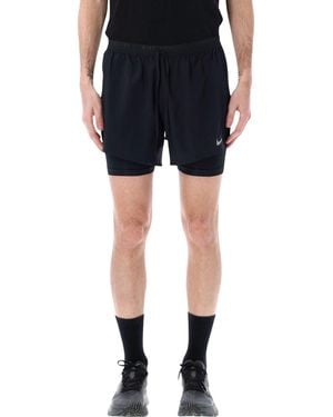 Nike Stride Dri-Fit Hybrid Running Shorts - Blue