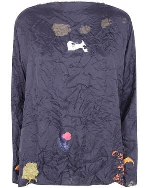 Daniela Gregis "Lunedi" Selvedge Collar Shirt - Blue