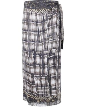 Pierre Louis Mascia "Aloes" Skirt - Grey
