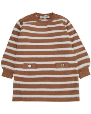 Twinset Abito A Righe - Multicolor