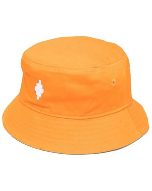 Marcelo Burlon Marcelo Burlon County Of Milan Bucket Hat - Orange