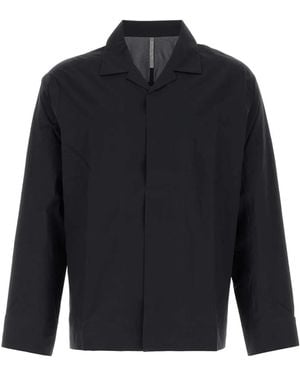 Veilance Cusec Ls Shirt M - Blue
