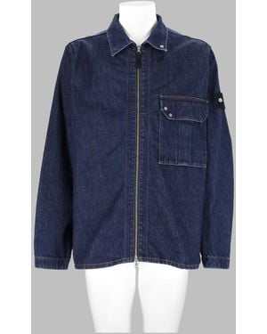 Stone Island Cotton Shirt - Blue