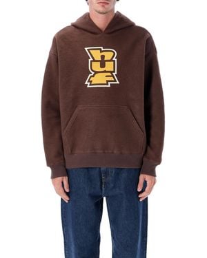 Huf Megablast Reverse Fleece Hoodie - Blue