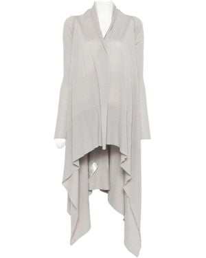 Rick Owens Wool Knitted Cardigan - White