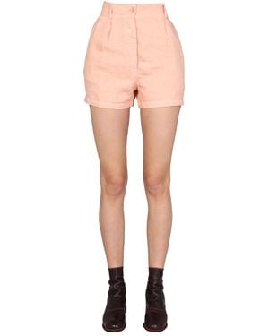 Aspesi Wide Leg Shorts - Multicolour