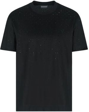 Emporio Armani Classic Short Sleeves T-Shirt - Black