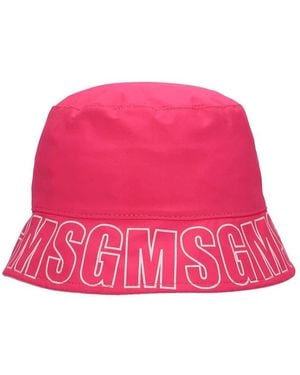 MSGM "Cloche" Hat - Pink