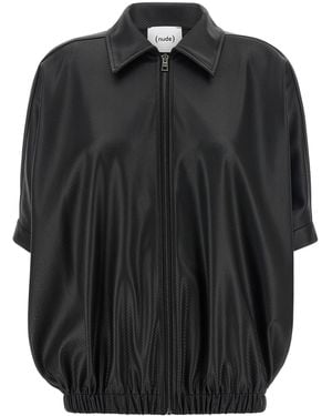 Nude Openwork Jacket - Black