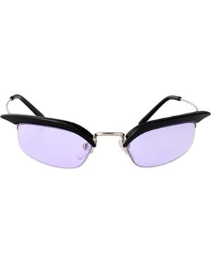 Prada Metal Sunglasses - Purple