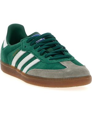 adidas gazelle silver green womens Adidas x Wales Bonner Pony Tonal Samba Shoes – Extra Butter main image 0