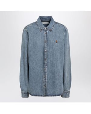Ami Paris Ami De Coeur Shirt - Blue