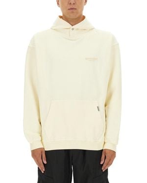 Represent Relaxed Fit Off- Hoodie - White
