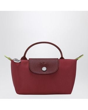Longchamp Le Pliage Cosmetic Bag - Red