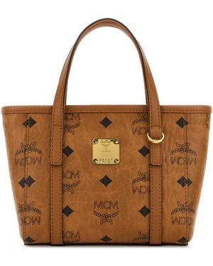 MCM Buff Handbag - Brown