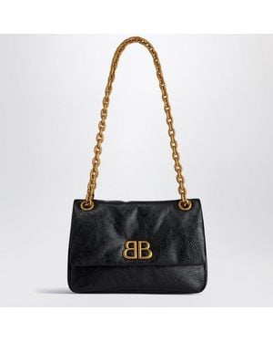 Balenciaga Monaco Mini Bag - Black