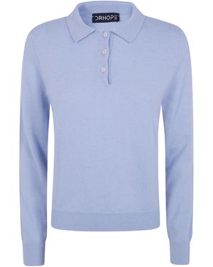 DR. HOPE "Tribeca" Polo Shirt - Blue