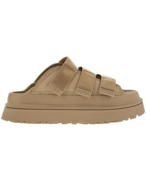 UGG W Goldenglow Slide Dark Sand - Brown