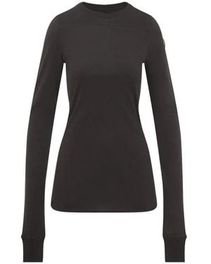 Moncler Dark Dust Girder Ls T-Shirt - Black