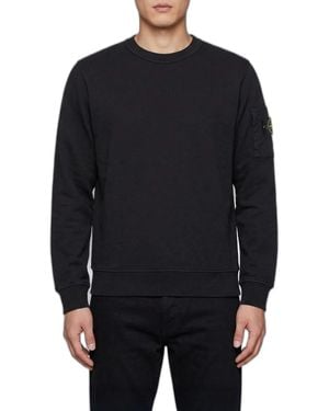 Stone Island Cotton Sweatshirt - Blue