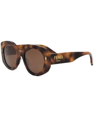 Fendi Roma Fe40137I 53E - Brown