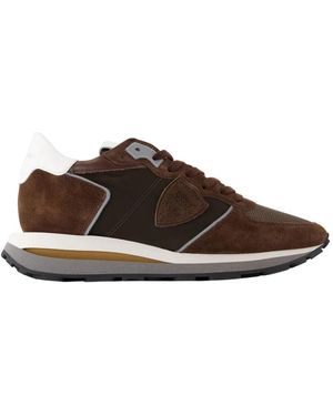 Philippe Model High-Top Tropez Sneakers - Brown