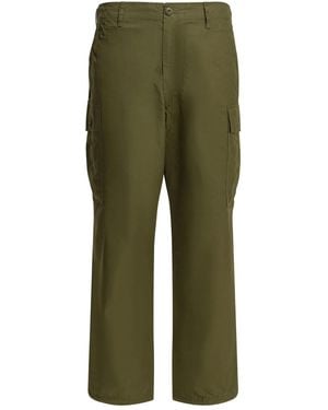 Beams Plus Mil Cotton Cargo Pants - Green