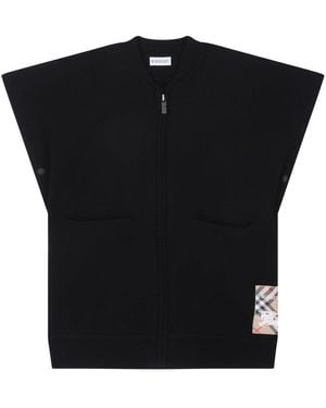 Burberry Wool-Blend Jacket - Black