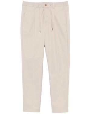 Herno Pleated Drawstring Pants - White