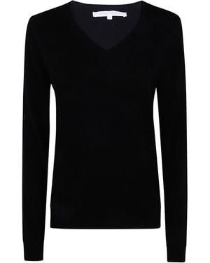 ABSOLUT CASHMERE "Alya" V Neck Jumper - Black