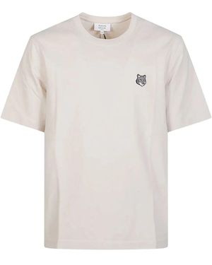 Maison Kitsuné Maison Kitsuné Maison Kitsuné Fox Head Comfort T-Shirt - White