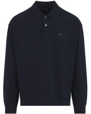 Prada Polo Sweatshirt - Blue