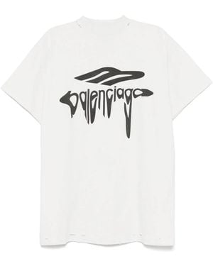 Balenciaga Oversize Tshirt - White