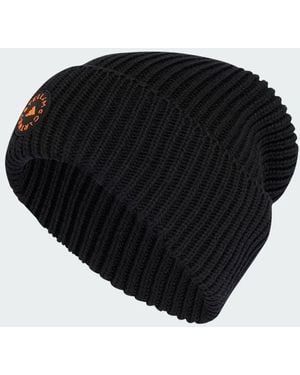 ハット Stella McCartney FW22 Black nylon hat (900453WP0076 T840) adidas by Stella McCartney（アディダスバイステラ