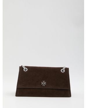Tory Burch Kira Turnlock Bag - Brown