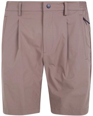 People Of Shibuya "Brak" Bermuda Trousers - Brown