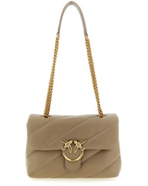 Pinko 'Love Bag Puff Maxi' Crossbody Bag - Natural
