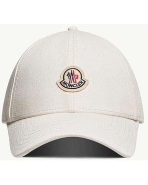 Moncler Baseball Cap - White