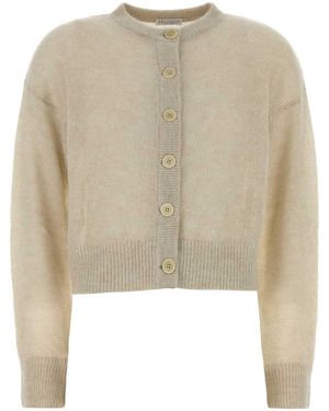 Brunello Cucinelli Cardigan - Natural
