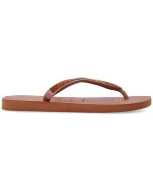 Havaianas Top Glow Flip Flops - Brown