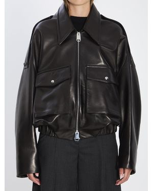 KHAITE Bomber Owey - Black