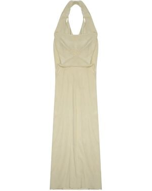 Alysi Abito Lungo Con Scollo - White