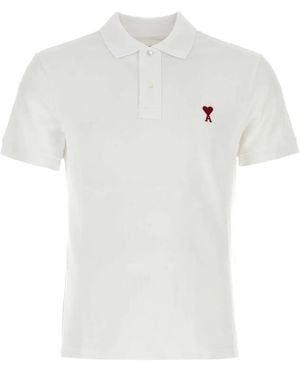 Ami Paris Polo - White