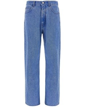Marni 'Bleached Coated' Jeans - Blue