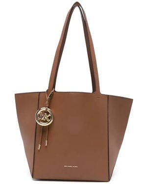 Michael Kors Luggage Cow Leather Bag - Brown