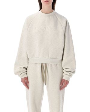 Fear Of God Essentials Fear Of God 90's Raglan Crewneck - White