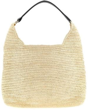 Maison Michel 'Cristiana' Shoulder Bag - Natural