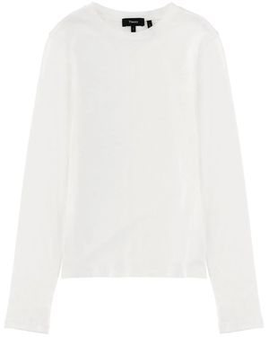 Theory Long Sleeve Tshirt - White