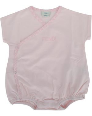 Fendi Kids Bunx Body Jersey Stretch - Pink