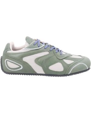 Axel Arigato Nubuck Suede Trainer - Green
